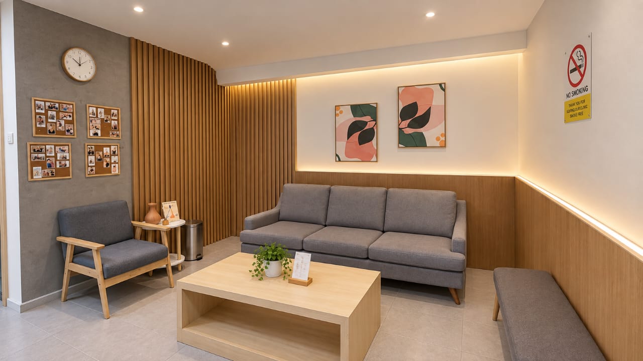 Inside Smile Up Dental clinic